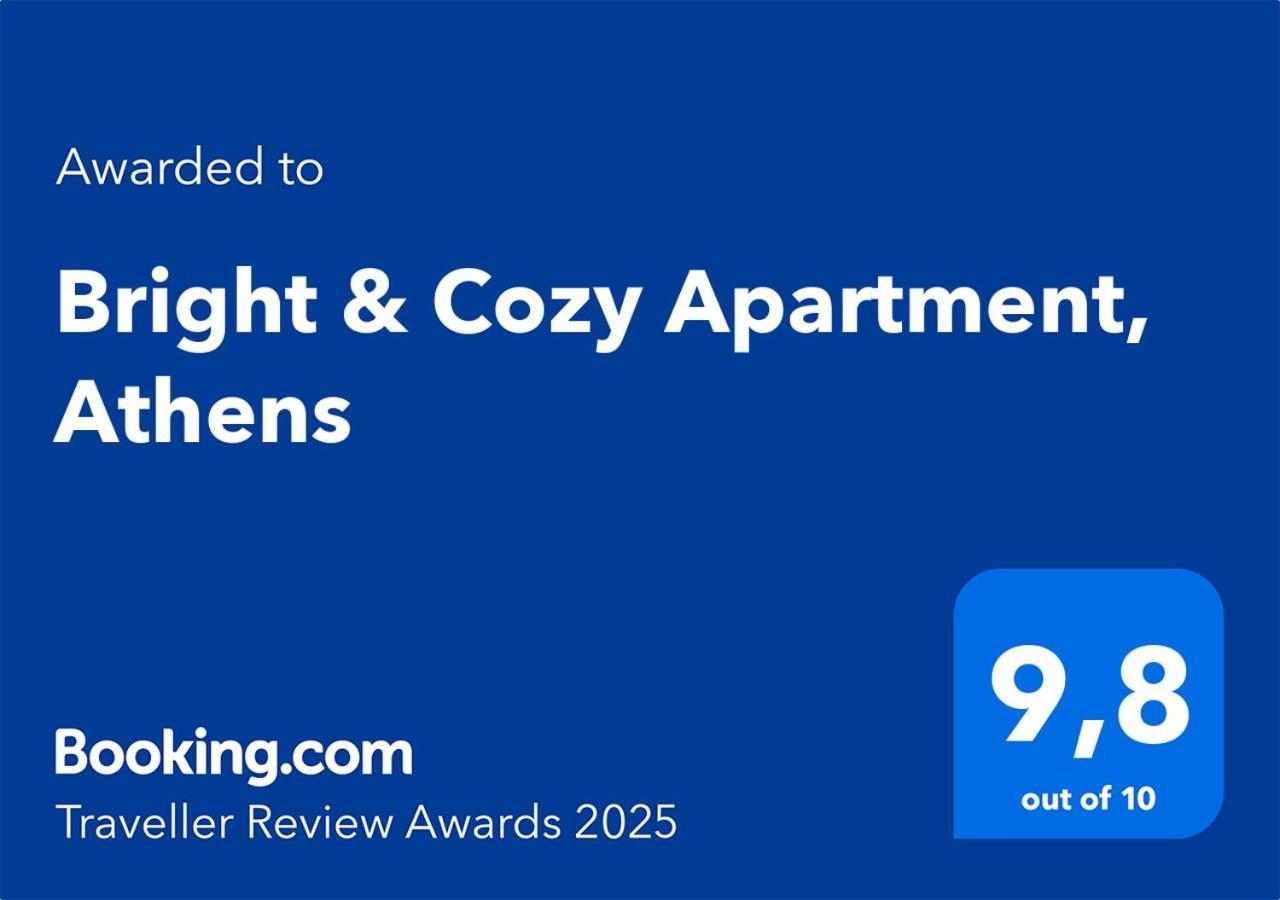 Bright & Cozy Apartment, Athens Atenas Exterior foto